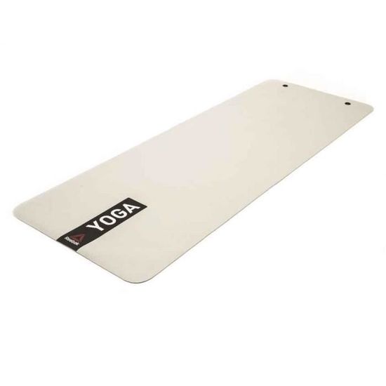 Tapis de sol de gymnastique Reebok Fitness Studio Yoga Mat Blanc Cdiscount Sport