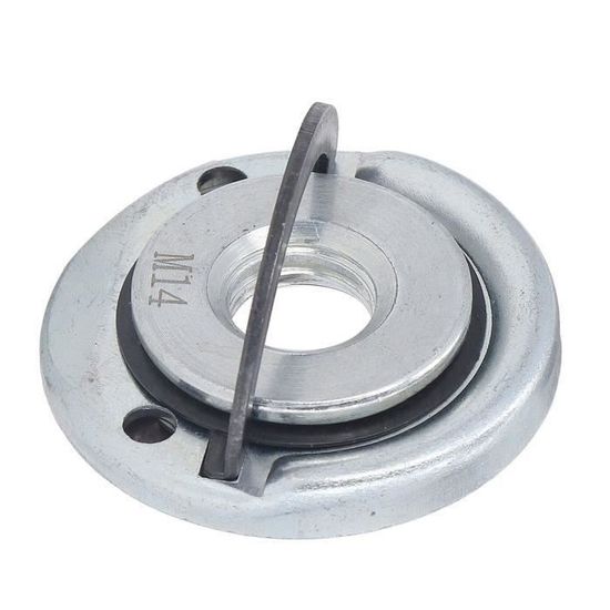 Écrou Serrage Rapide M14 Pour Meuleuse D'Angle - Acier Carbone Haute Résistance - Livré Avec Clé