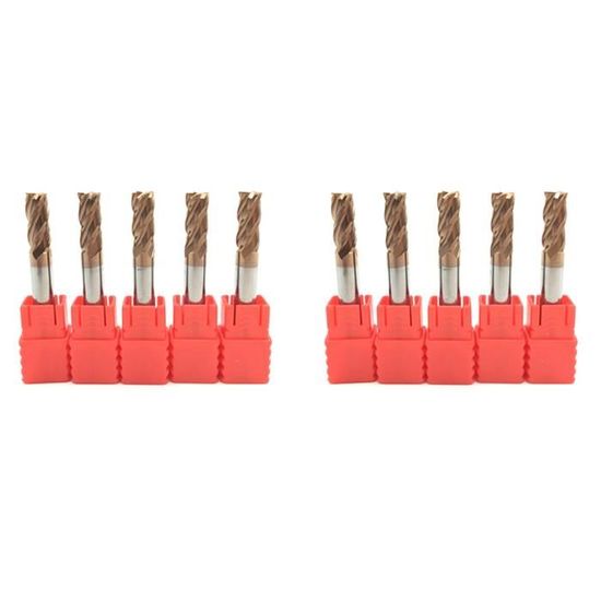 Foret Mèche 6mm En Carbure - Queue 6mm, Angle 60°, 2 Cannelures - Neuf - Pour Perçage/fraisage