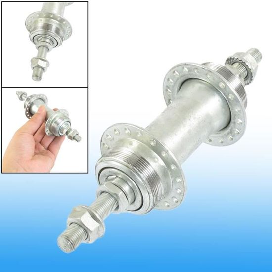Moyeu Avant Shimano HB50 Vintage – 36 Trous, 100 Mm – Vélo Course – Argent