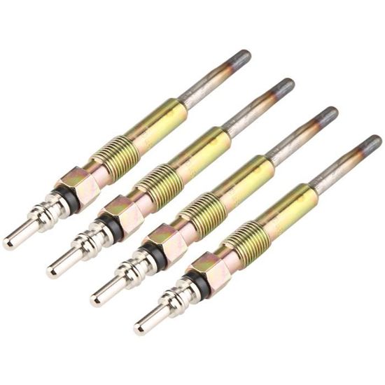 Lot De 4 Bougies De Préchauffage Pour Peugeot Bipper/Tepee 1.3 HDi - Diesel, 4.3V