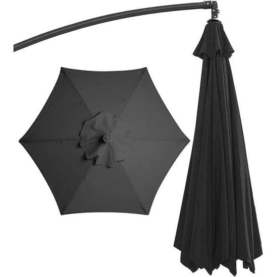 2.7M-3M Housse De Rechange Pour Parasol Extérieur, Auvent De