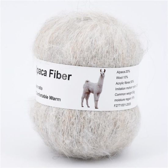 Laine à Tricoter épaisse Type Vison - 2 Pelotes Moelleuses, 51g/30m - Pour écharpe, Bonnet, Gants, Manteau DIY - 8