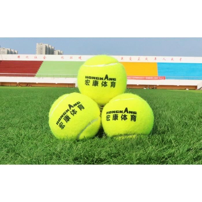 4 pièce/pack balle de Tennis haute élasticité balle d'entraînement enfants jouet balle caoutchouc naturel et spécial laine compétiti