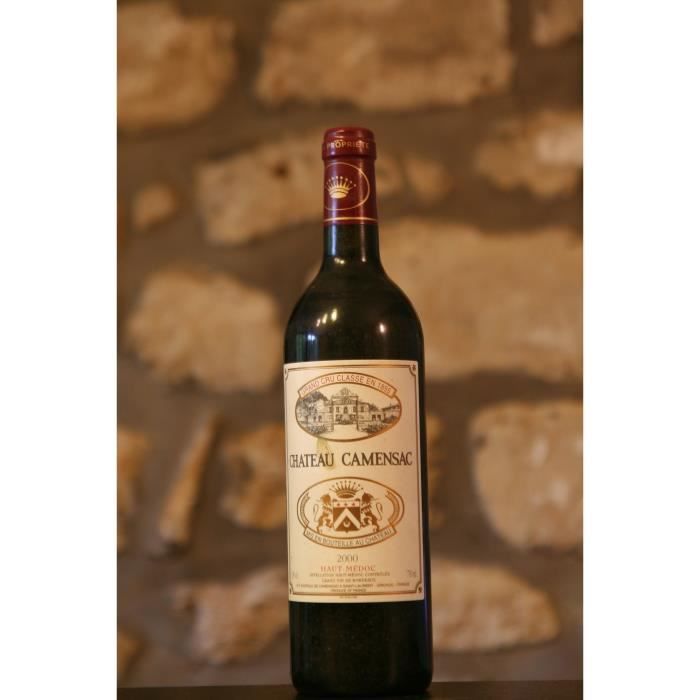 Vin rouge,Château Camensac 2000 Rouge