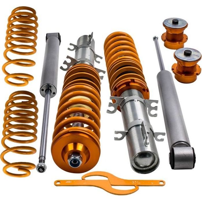 Combinés Filetés Suspension Amortisseurs pour VW GOLF 4 Bora Audi A3 1.6,1.8,1.8 T,1.9 TDI