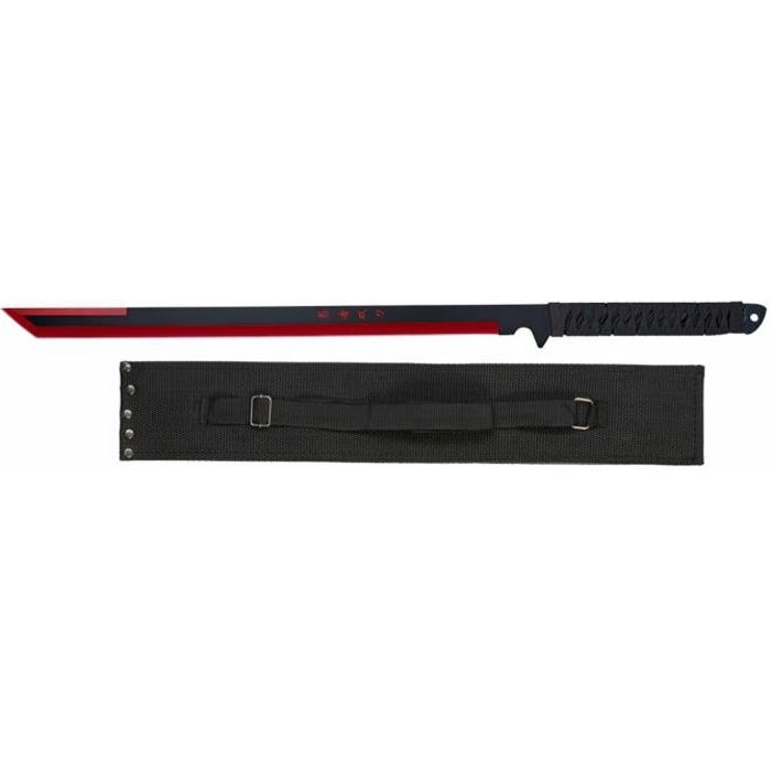 Machette Tanto Manche encordé Etui Nylon MACHETTE / HACHE / COUTEAU MULTIFONCTION