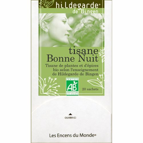 Tisane BIO Bonne nuit Hildegarde de Bingen - Fl…