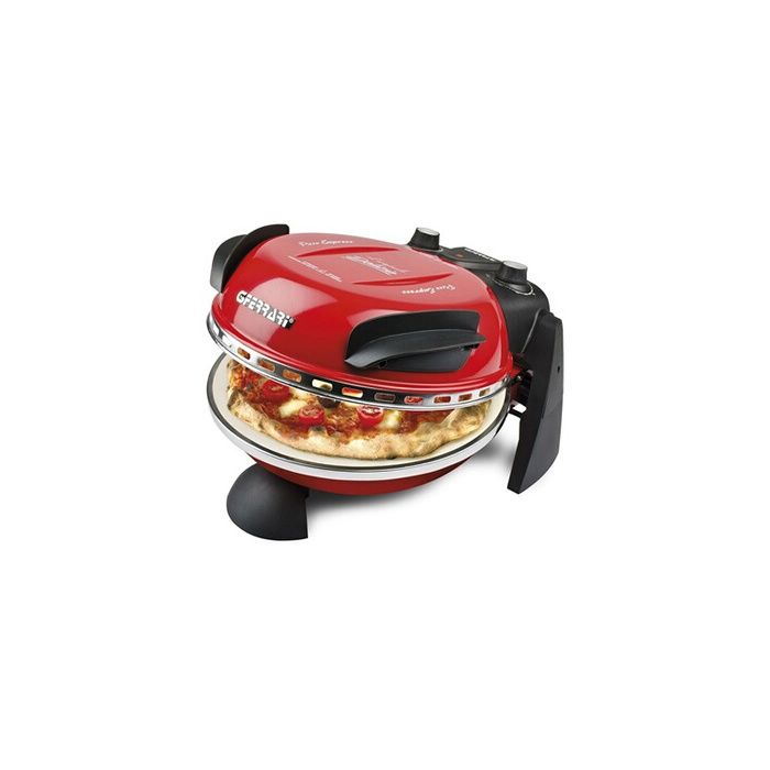 G3Ferrari Delizia - Four à Pizza - 1200W - Acier inoxydable - Rouge - Classe énergétique A