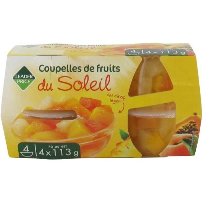 Coupelle de fruits du soleil - 260g