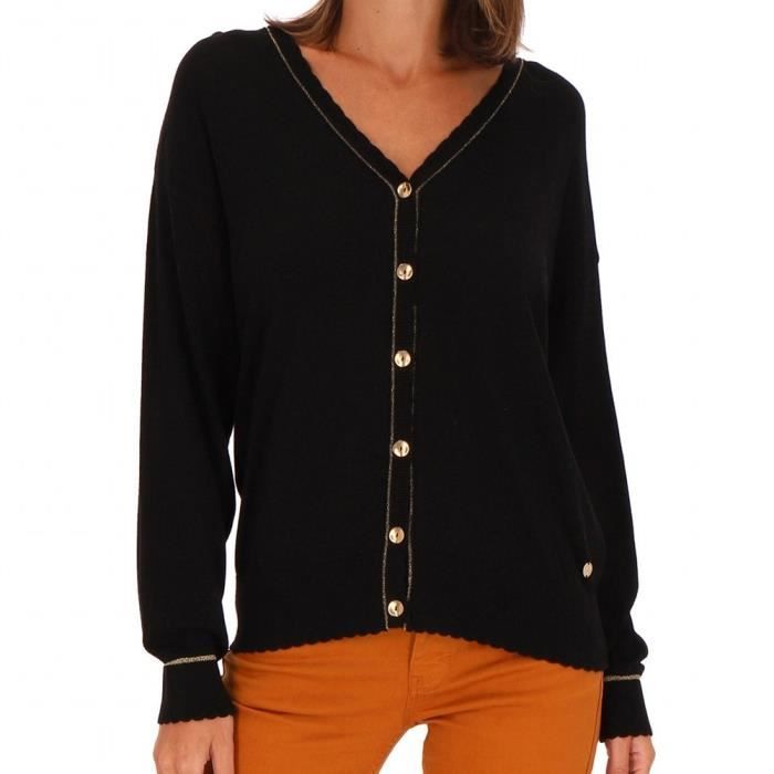 Gilet Noir Femme Les Tropéziennes Pegusa