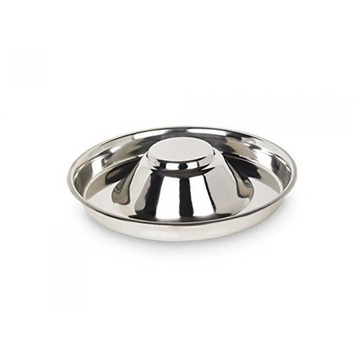 NOBBY ECUELLE EN INOX POUR CHIEN DIAMÈTRE 30 CM 1,2 L