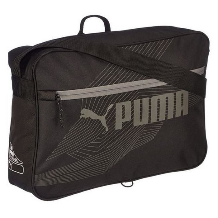 Sac Bandoulière Puma Vintage Deck Noir et Acier