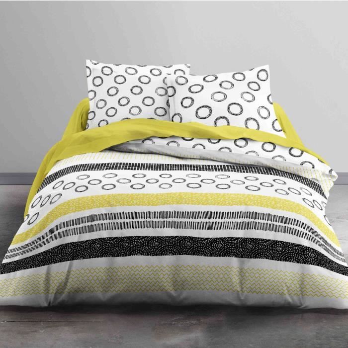 Parure de lit Today Sunshine Afrosia 100% coton - taille:240 x 260 cm