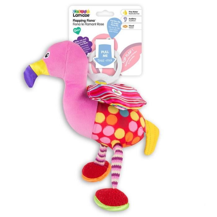 LAMAZE Peluche Fiona le Flamant Rose