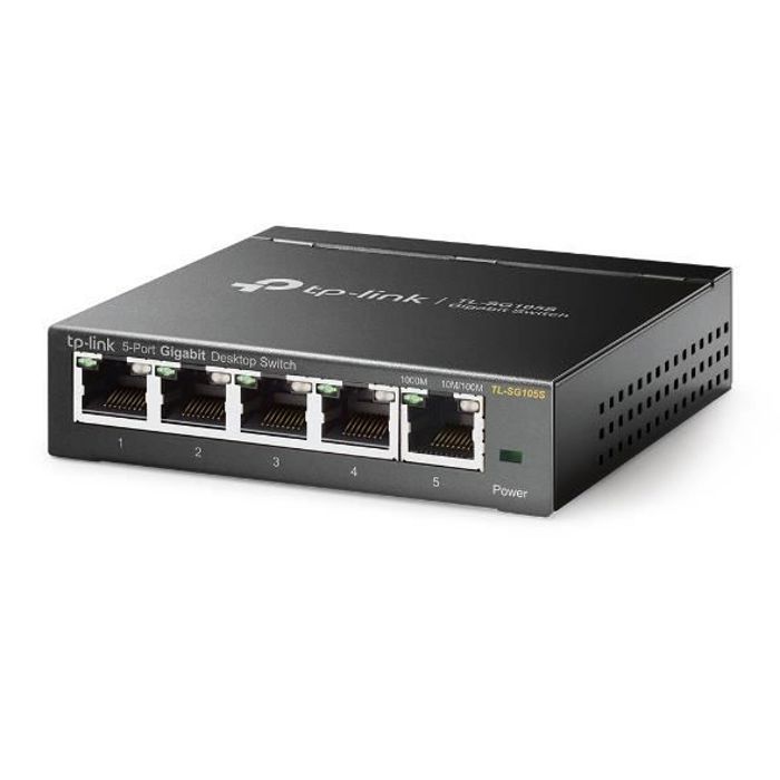 TP-LINK Tl-Sg105S - Switch 5 Ports 10/100/1000 Mbp