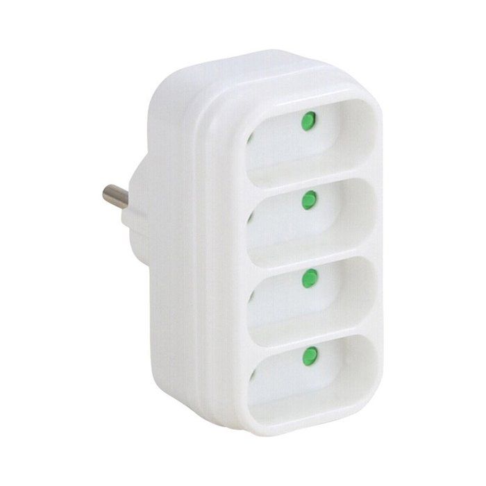 Quadriplite 6A façade Blanc