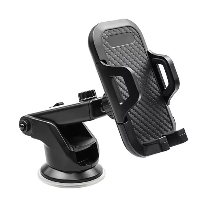 Support à Ventouse Pare-brise Pour GPS/tablette/smartphone - Rotule 17 Mm, Fixation Solide, Pivot 360°, Base ABS