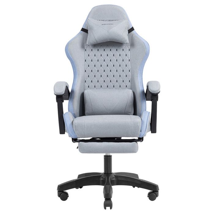 Chaise de jeu ergonomique Mars Gaming Mgc x tissu respirant coussin cervical et lombaire - vue 5