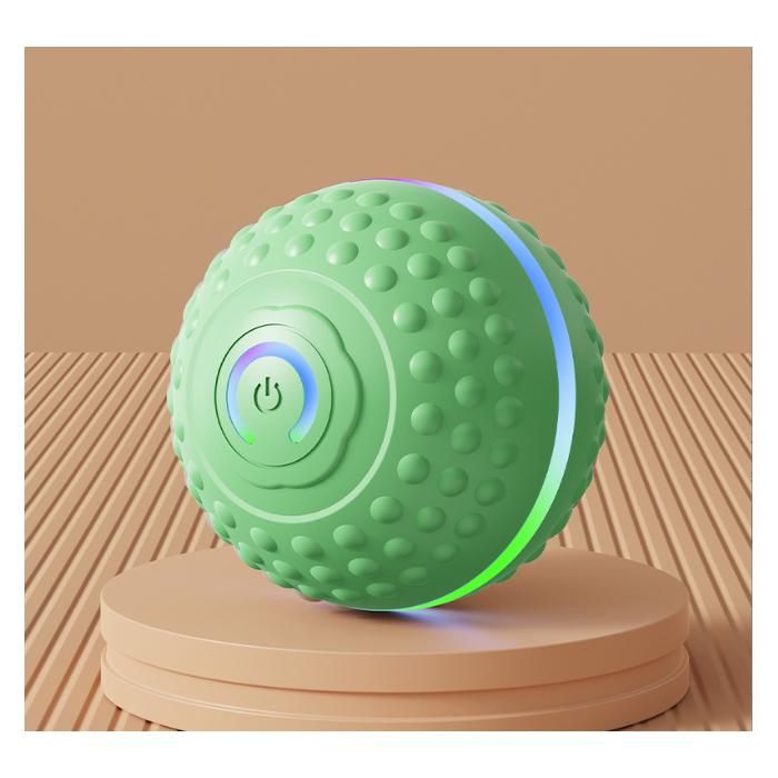Balle interactive pour animaux - Phoesky - LED - Rebondissement automatique - Effet lumineux - Soulagement de lanxiété