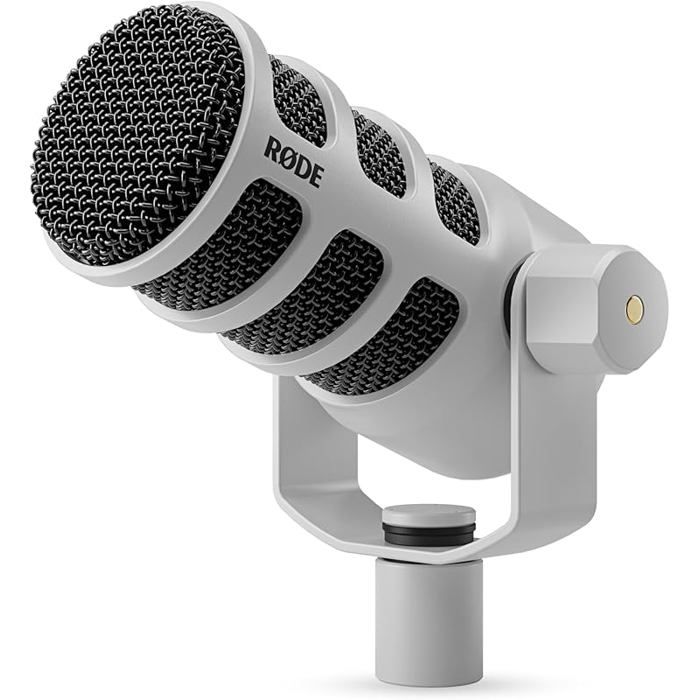 PodMic Microphone Dynamique de qualité Broadcast avec Support oscillant ...
