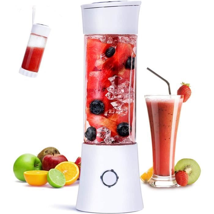 Mini Blender Smoothies,APERIL Mixeur Blender Portable, sans Fil
