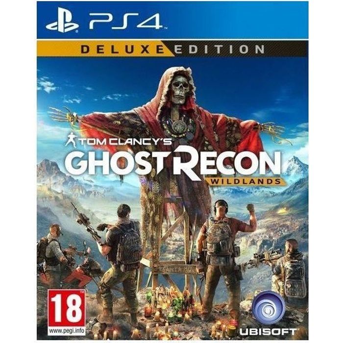 Ghost recon wildlands edition deluxe ps4 fr new