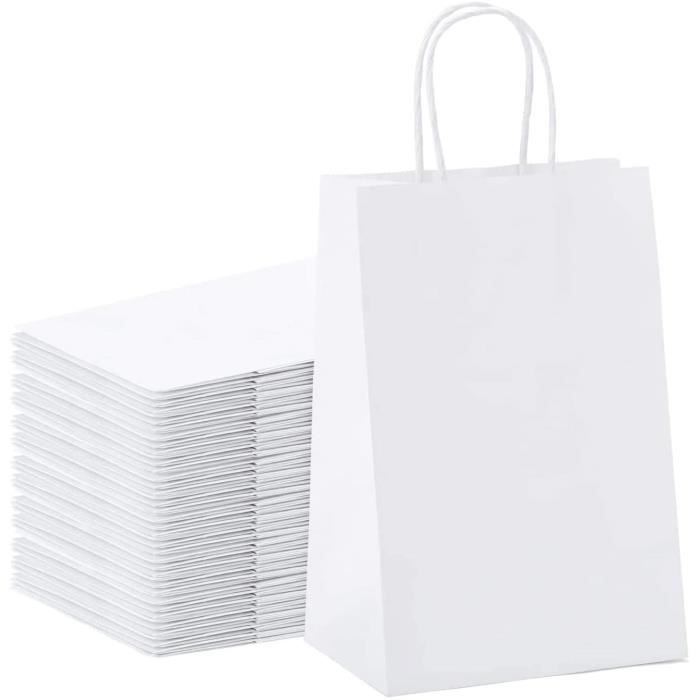 25 pièces Sacs pour bouteille Pochettes cadeaux avec poignée 14x8x40cm 25 pièces Sacs pour bouteille Pochettes cadeaux avec poignée 14x8x40cm