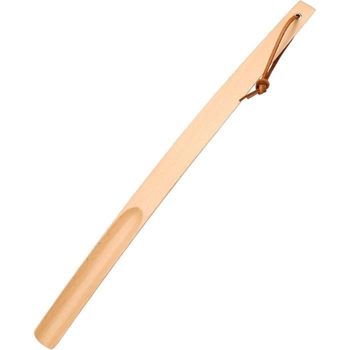 Chausse-Pied Long Manche Bois 60 Cm – Pratique & Élégant Pour Chaussures
