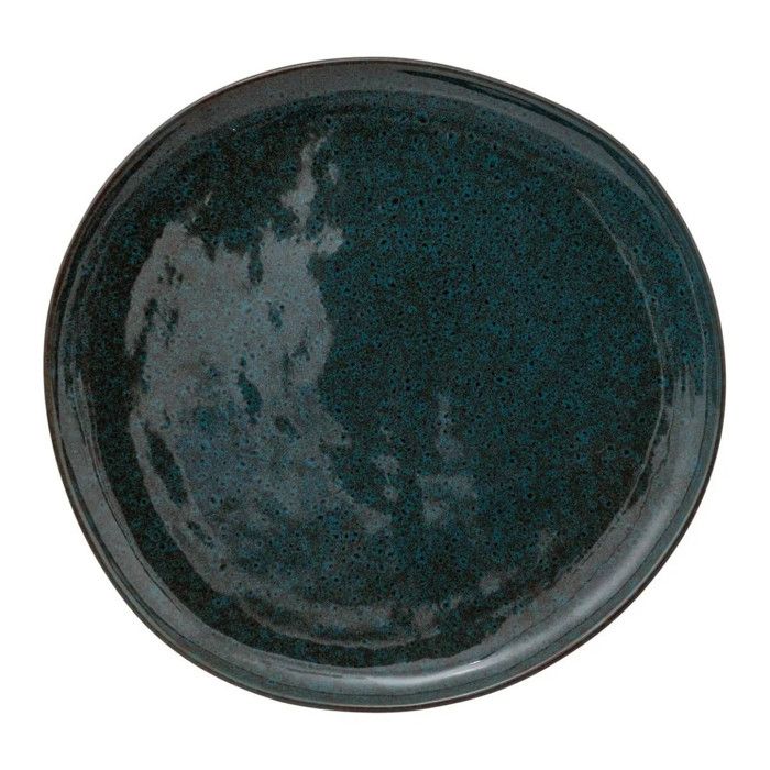 Lot de 6 Assiettes Plates Jade 27cm Vert