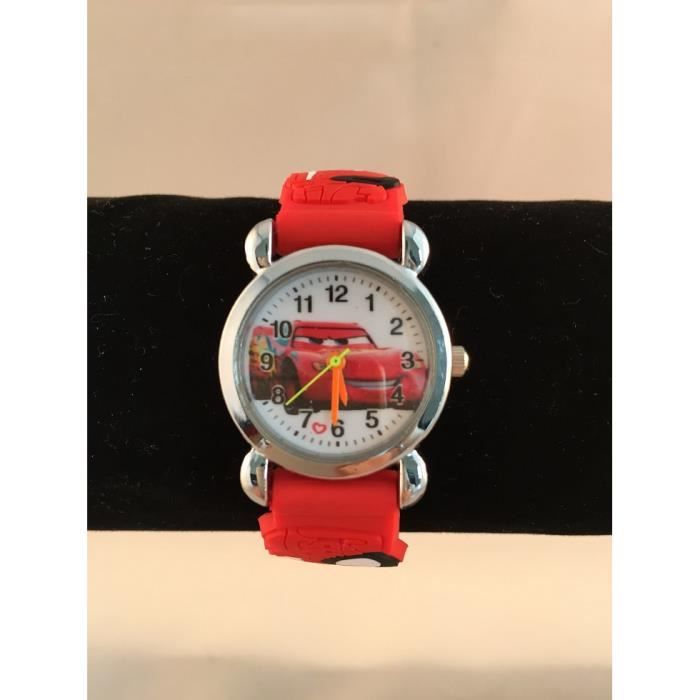 MONTRE CARS FLASH MCQUEEN BLEU NEUF CA002 Cdiscount Bijouterie