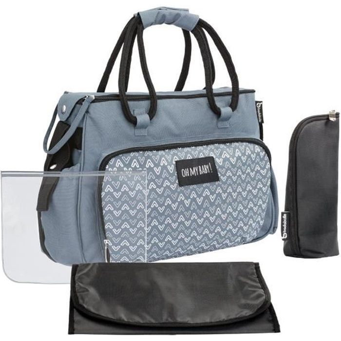 Sac a langer boho noir store