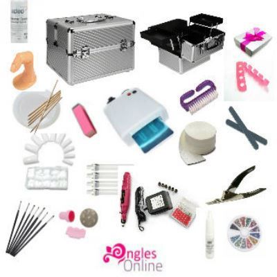 Kit Valise Manucure Complet Faux Ongles Gel Uv Achat Vente