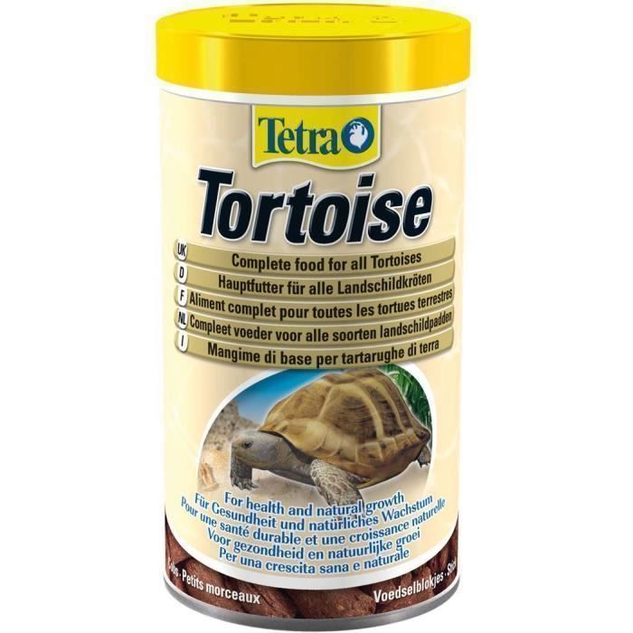 Tetra animaux NOURRITURE verser Tortues Terrestres ET reptiles 500 ml
