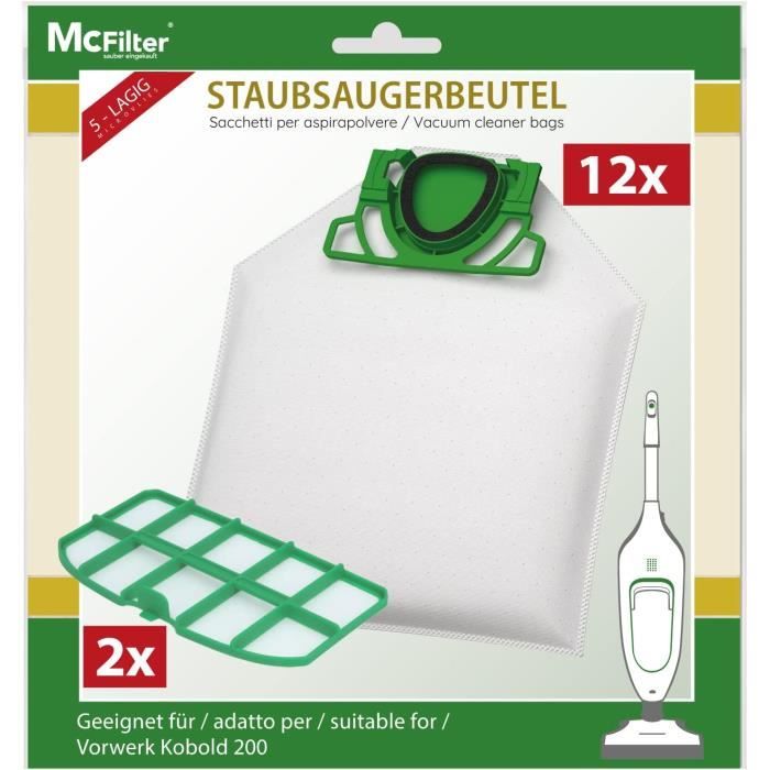 Dustwave® Lot De 20 Sacs D'aspirateur Pour Aspirateur