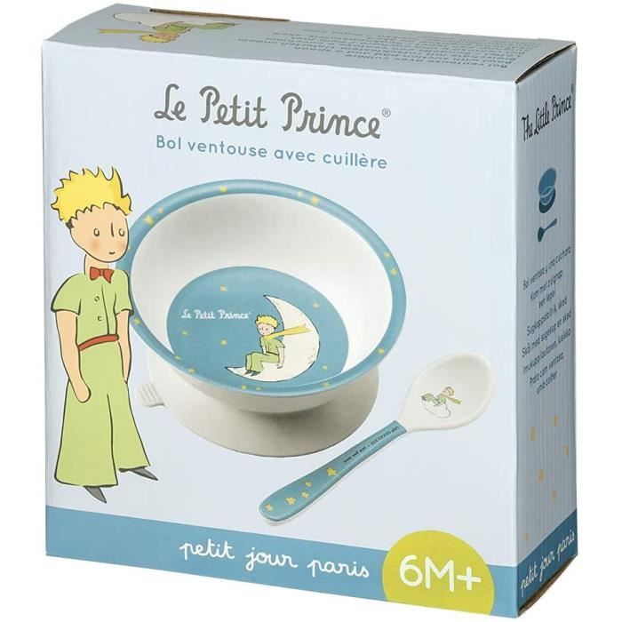 Coffrets Repas Petit Jour Paris Pp702bp Coffret Bol Ventouse Et Cuillere Le Petit Prince Pour Ne Pas Le Renverser Cdiscount Puericulture Eveil Bebe