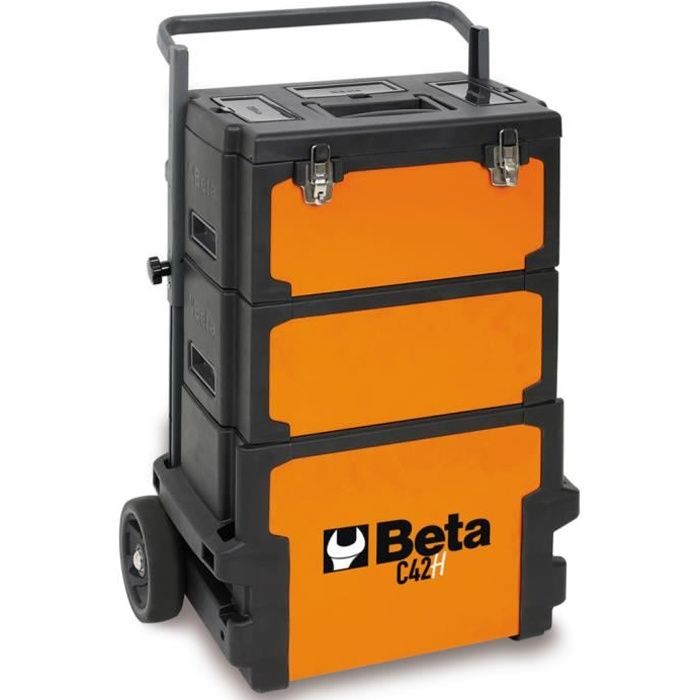 Beta Tools Boîte à outils roulante C42H Orange 042000002
