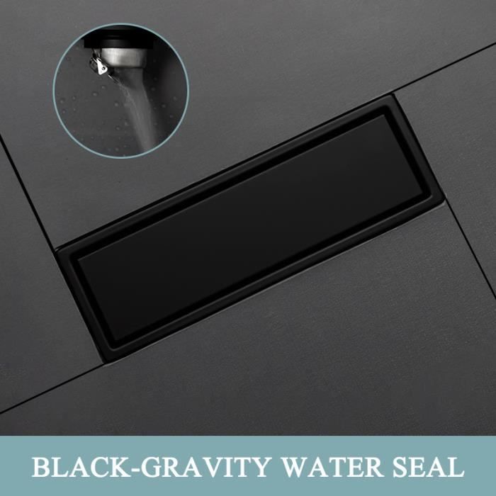 Bernkot Bonde De Douche Carrée De 10,2 Cm En Acier Inoxydable