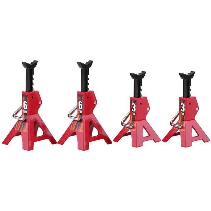 AUN Coussin De Levage Pour Cric 4 Pcs En Caoutchouc Jack Coussin De