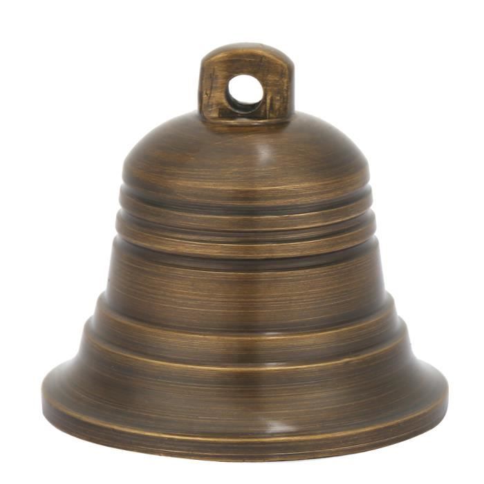 Cloche en laiton, cloche de bateau suspendue en laiton antique Vintage cloche de bateau en laiton antique pour dîner scolaire Pub