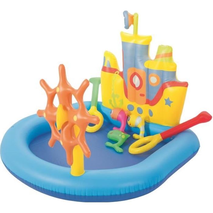 Bestway Remorqueur gonflable de jeu 140x130x104 cm Multicolore