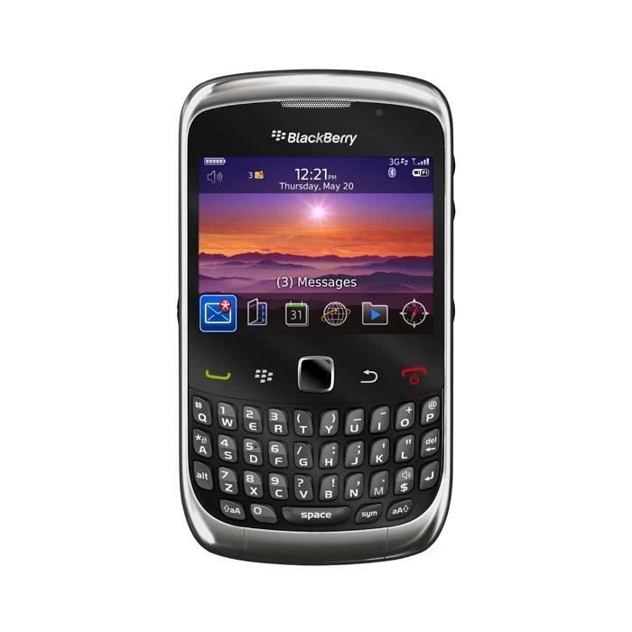 Smartphone BlackBerry Curve 9300 - BlackBerry - Noir - EDGE - 2,44 - BlackBerry OS
