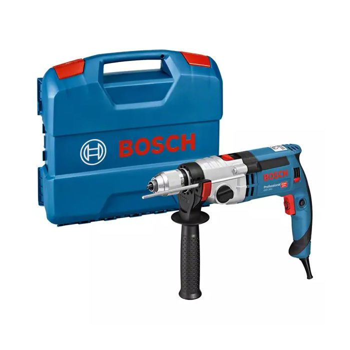 Perceuse à percussion 1100W GSB 24-2 en coffret L-CASE - BOSCH - Visseuse -  Batterie - Sans fil - Bois - Cdiscount Bricolage