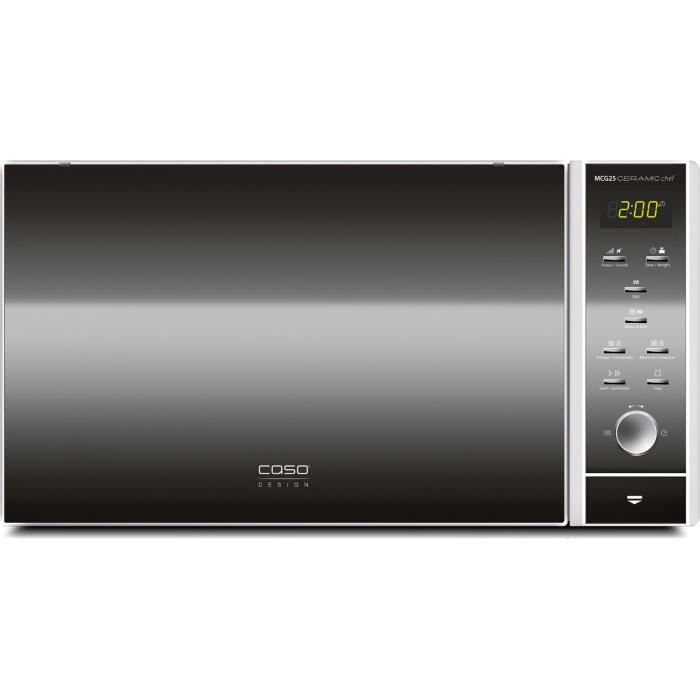 Micro-ondes grill CASO MCG 25 - 25 L - 900 W - Argent - Caso