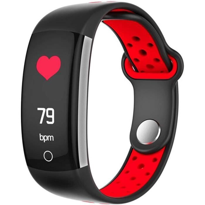 Bracelet Cardiofréquencemètre Noir - Moniteur Fréquence Cardiaque Sport
