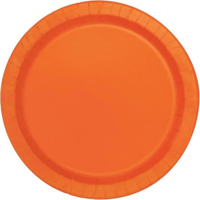 YAAVAAW - Assiettes Jetables En Bagasse De Canne à Sucre, 6 Pouces (15 Cm), 50 Pièces - Biodégradables