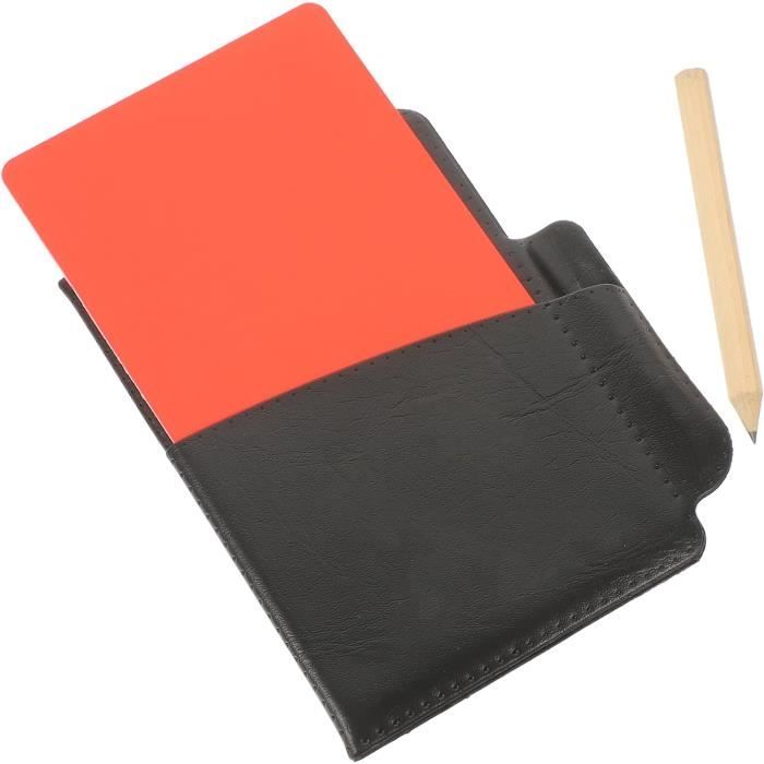 Toyvian Lot De 10 Cartes Professionnelles Pour Arbitre De Football, Cartes Jaunes, Cartes D'arbitre De