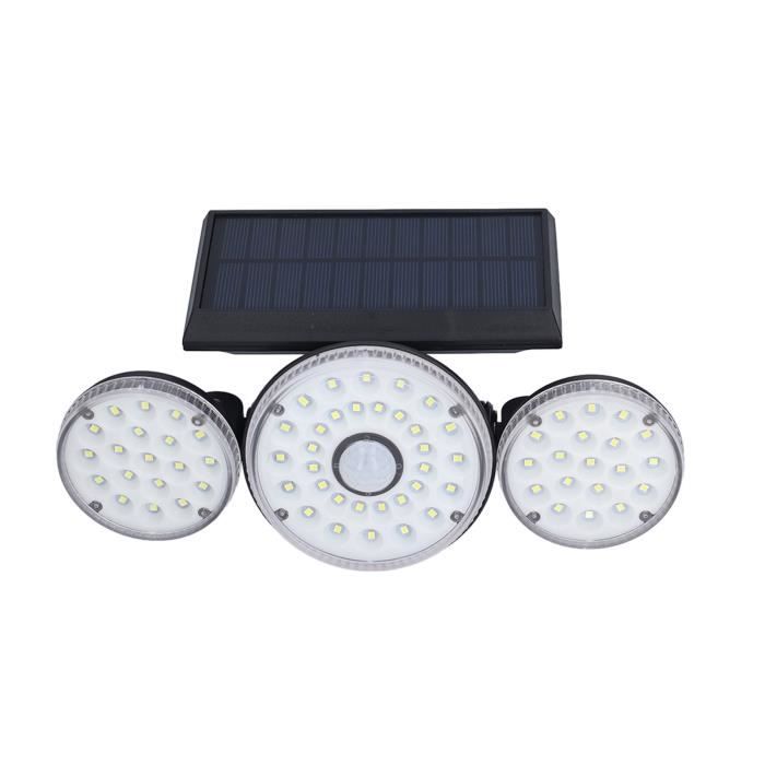 Lampes Solaires Extérieures, 2 Pack 213 LED Éclairage de Sécurité D'extérieur avec Détecteur de Lampes Solaires Extérieures, 2 Pack 213 LED Éclairage de Sécurité D'extérieur avec Détecteur de