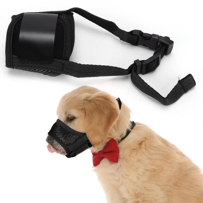 Meilleurs prix pour Muselière pour Chien - COCOSITY - Museau Anti-Mastication - Réglable - Confortable - Lavable