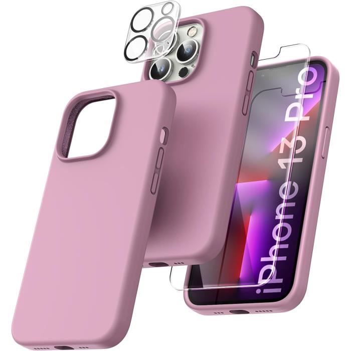 Coque Carbone IPhone 13 Pro 14 Pro 12 11 7 6 XR X MAX + Verre Trempé - Neuf - Protection Slim